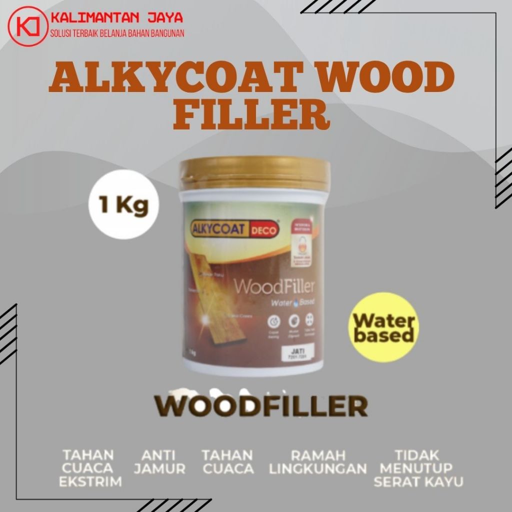 DEMPUL KAYU / Pelamir Kayu / Dempul Kayu Jati / Dempul Kusen / Tambal Kayu / Dempul Triplek / Woodfi