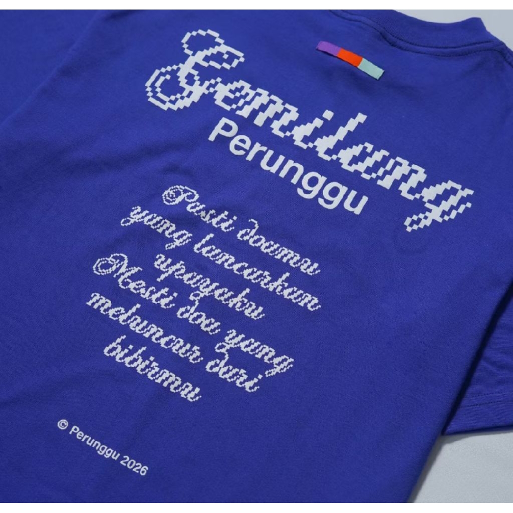 KAOS PERUNGGU PASTI DOAMU SIZE L