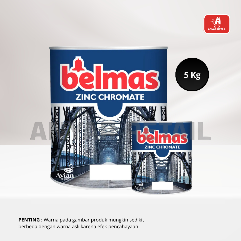 Avian Belmas Zinc Chromate Cat Dasar Besi 5 Kg