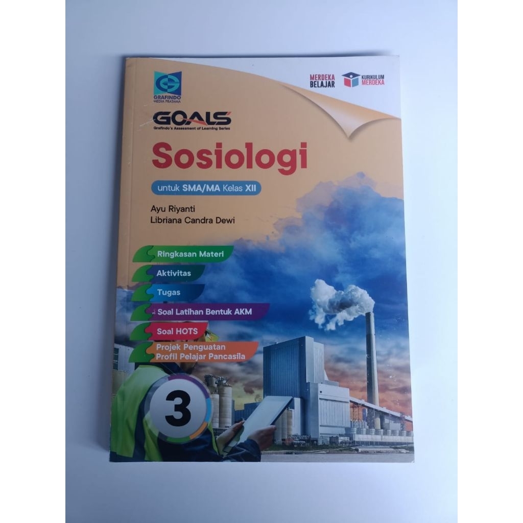 buku goals sosiologi kelas 12 SMA penerbit grafindo kurikulum merdeka