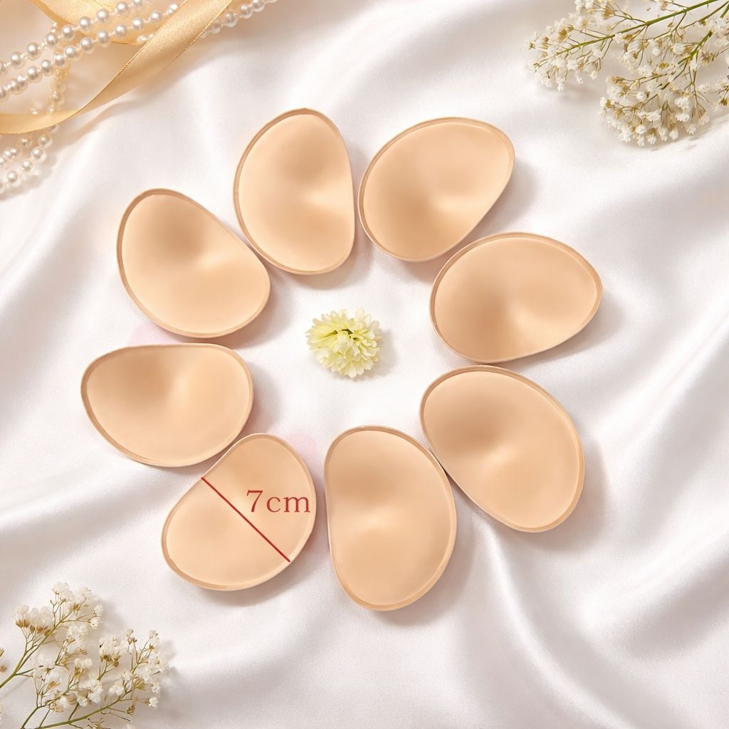 Nicole Bra Spons Busa Push Up Setengah Cup/ Penambal Bra ( Sepasang)