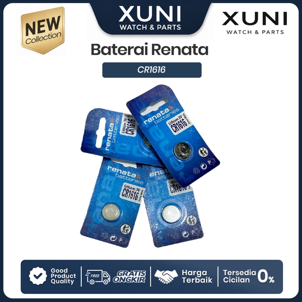 Baterai RENATA CR1616 CR 1616 Battery RENATA CR1616 CR 1616 Batre RENATA CR1616 CR 1616 Original