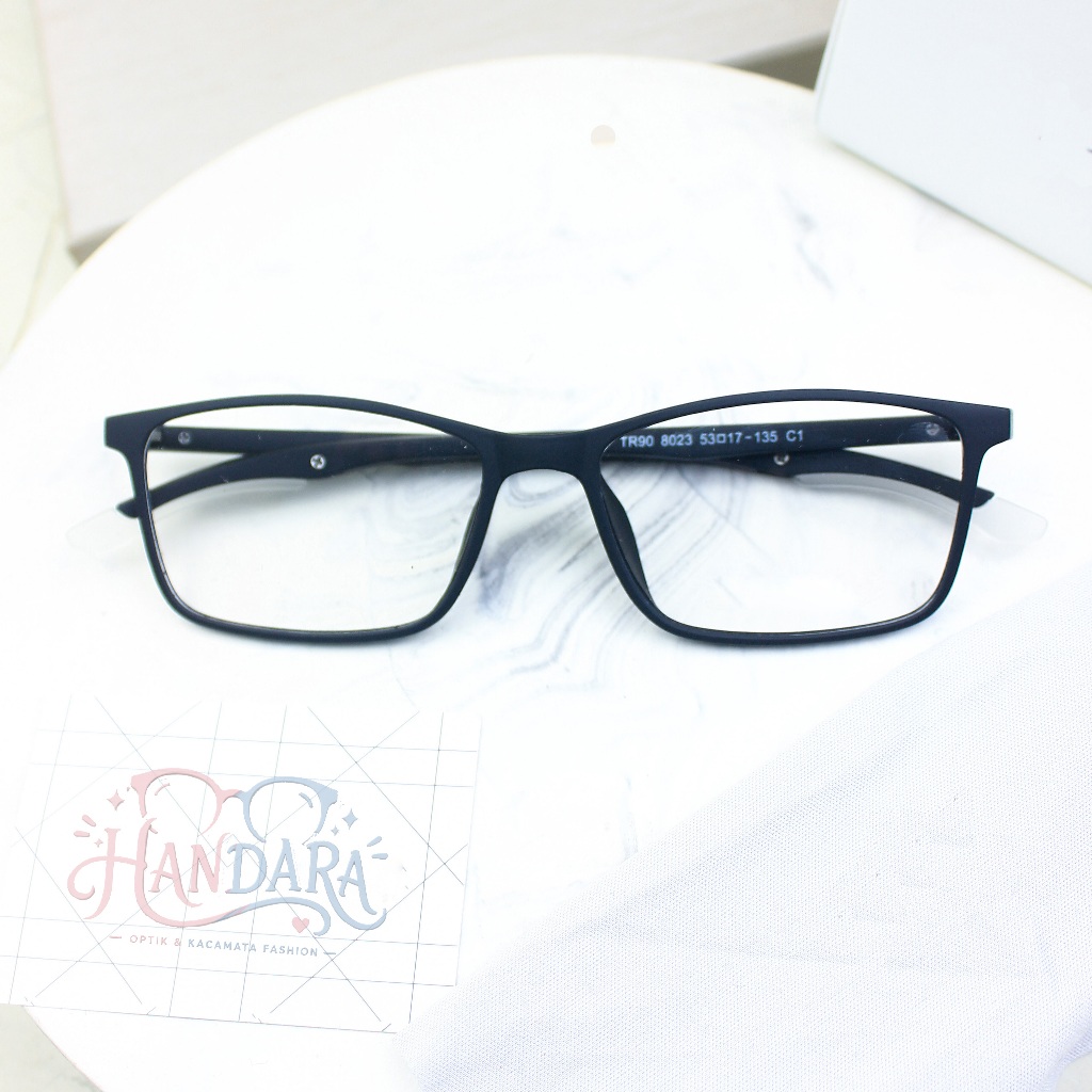 Kacamata Kontak Tipe Handara 8023 Lensa Anti UV400 Untuk Resep Minus, Plus, Silinder Dan Progresive
