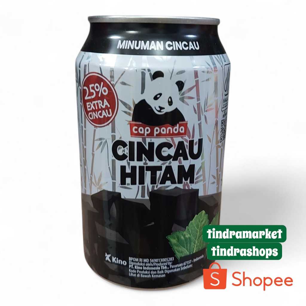 Minuman CAP PANDA Cincau Hitam 310ml - 1pcs [GOSEND/GRAB-EXP/SPX-INSTANT]
