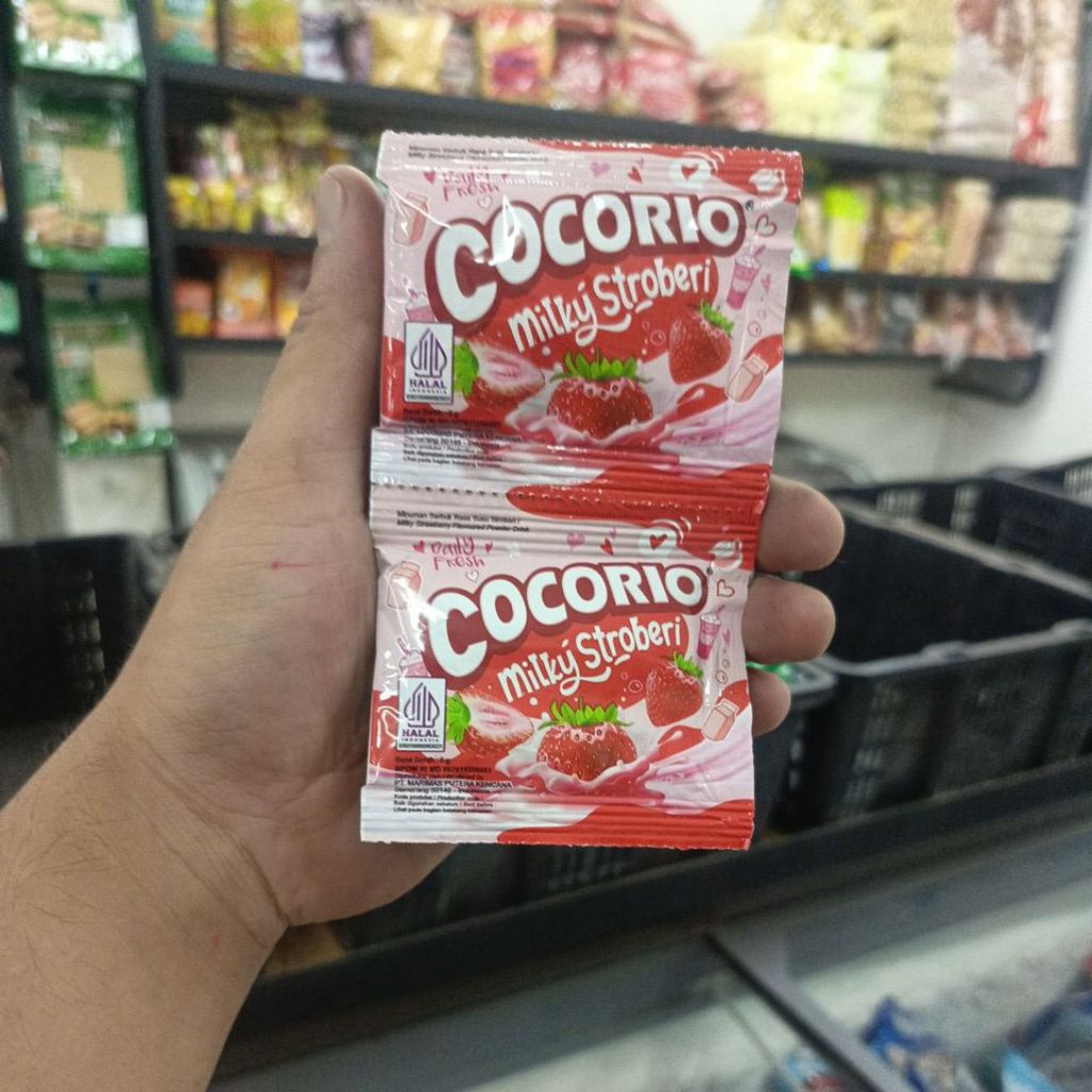 Cocorio Rasa Milky Stroberi Isi 10
