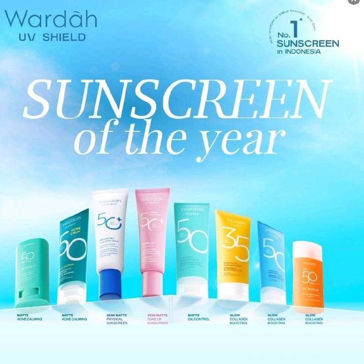 Sunscreen Serum Wardah SPF 50 PA+++ /Sunscreen Wardah AirySmoth / Sunscreen Biru