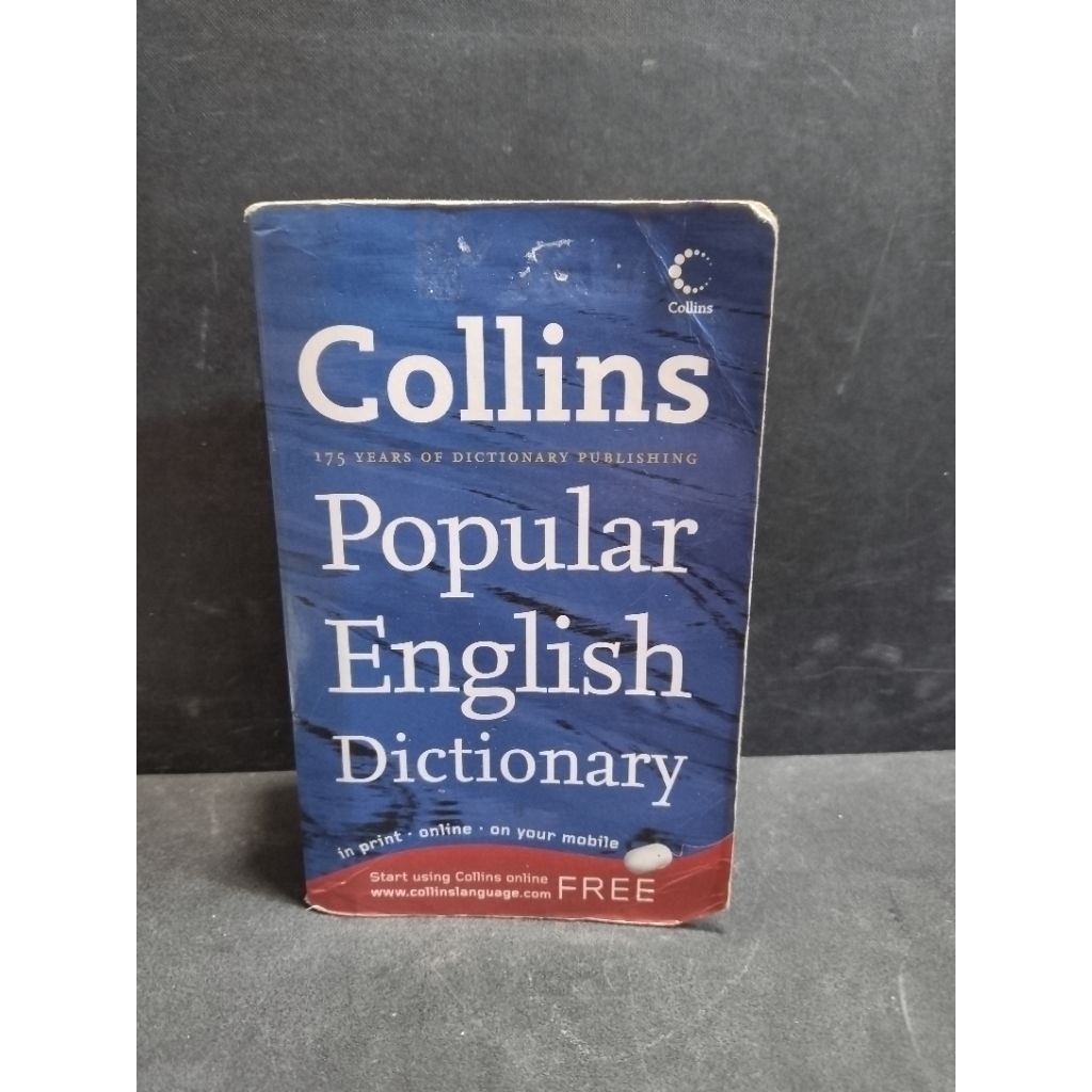 Kamus original COLLINS POPULAR ENGLISH DICTIONARY