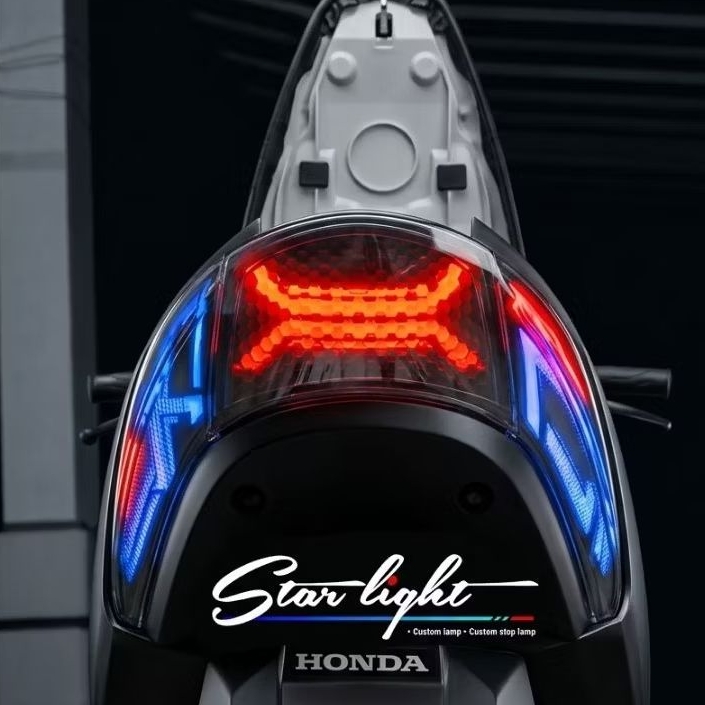 stoplamp vario karbu custom running sein