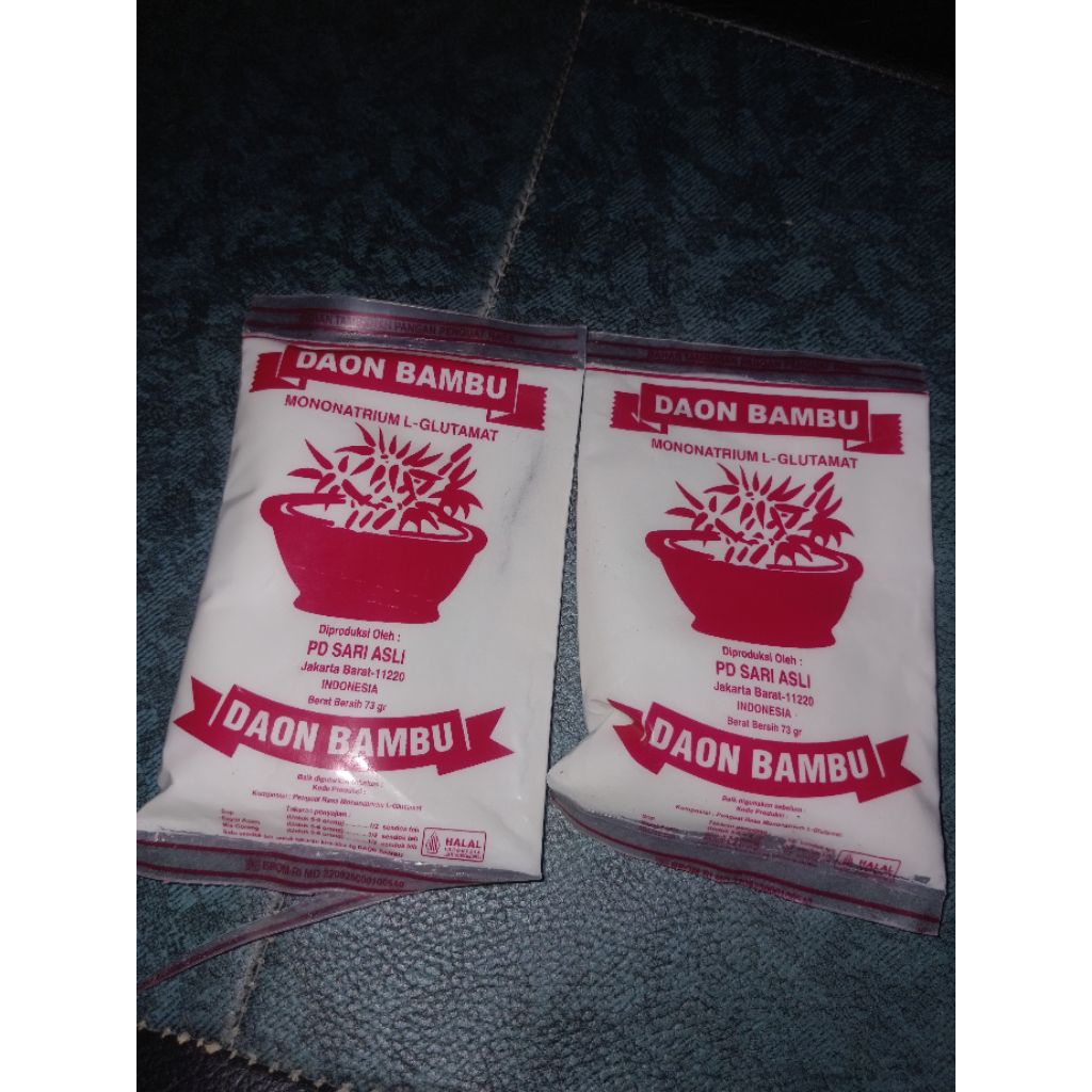 Penyedap Rasa / Vetsin Daon Bambu 73 gr