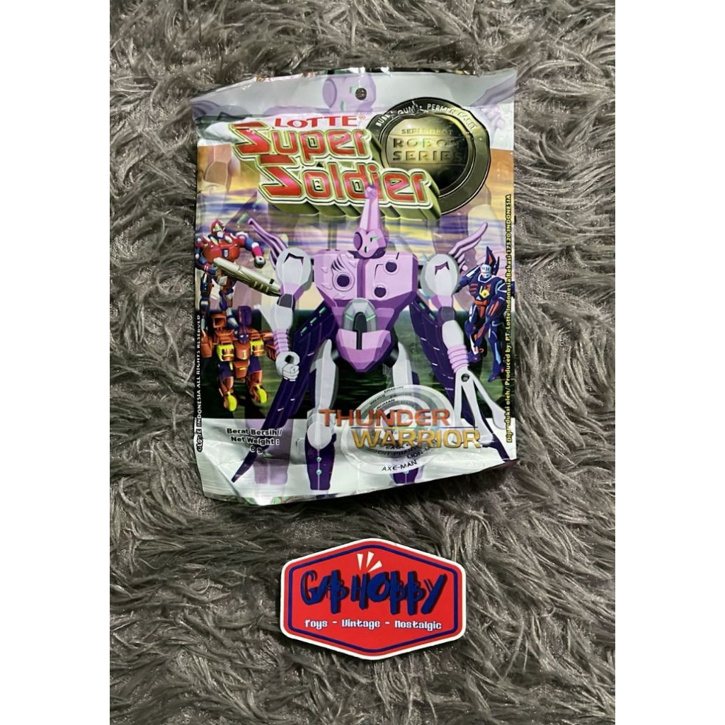 Pack Segel Jadul Robot Lotte