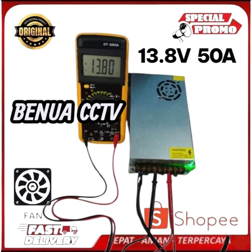 Power Supply Switching 13.8 Volt 50 Amper Power Supply Radio Rig