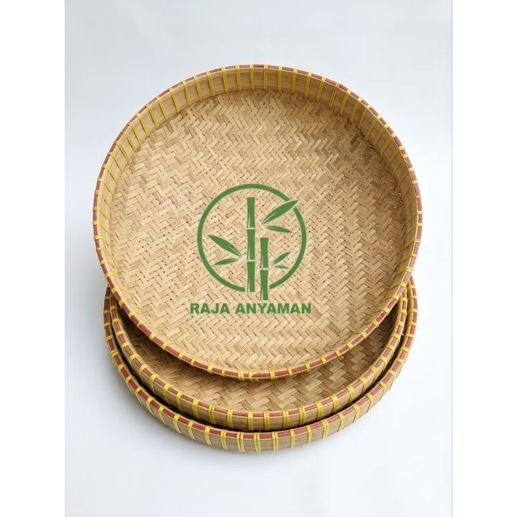 Ayakan Bambu Kecil 25cm kalo Irik anyaman Bambu Saringan