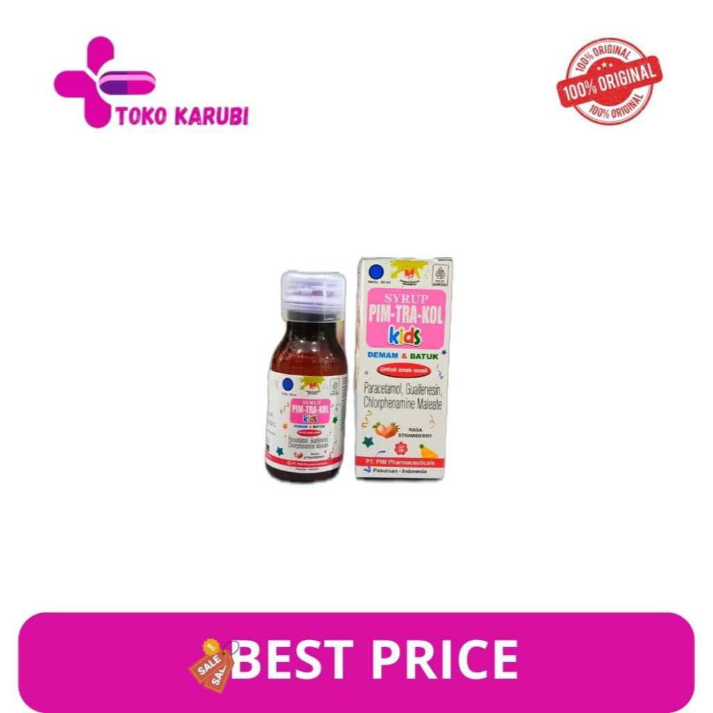 PIMTRAKOL KIDS SIRUP 60ML