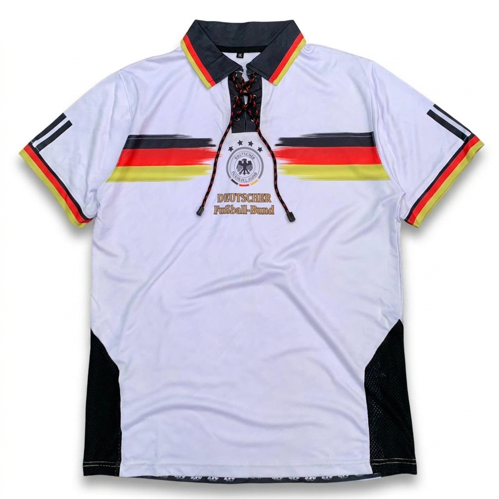 Jersey Fanstasy Casual Vintage Retro Jerman Germany material Jacquard 160 gsm