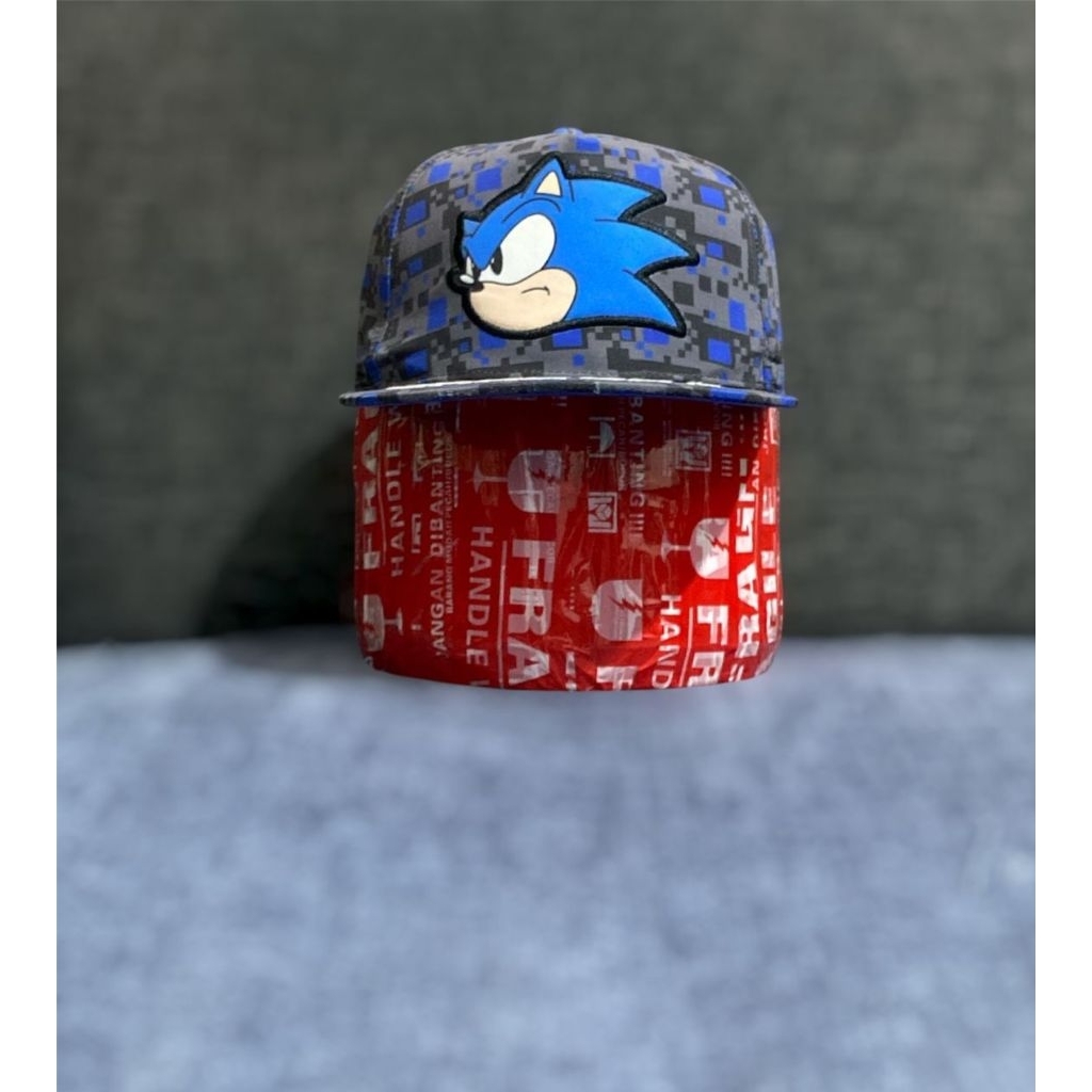Topi Snapback Anak Sonic The Hedgehog Original SEGA x Target (Digital Camo) Second
