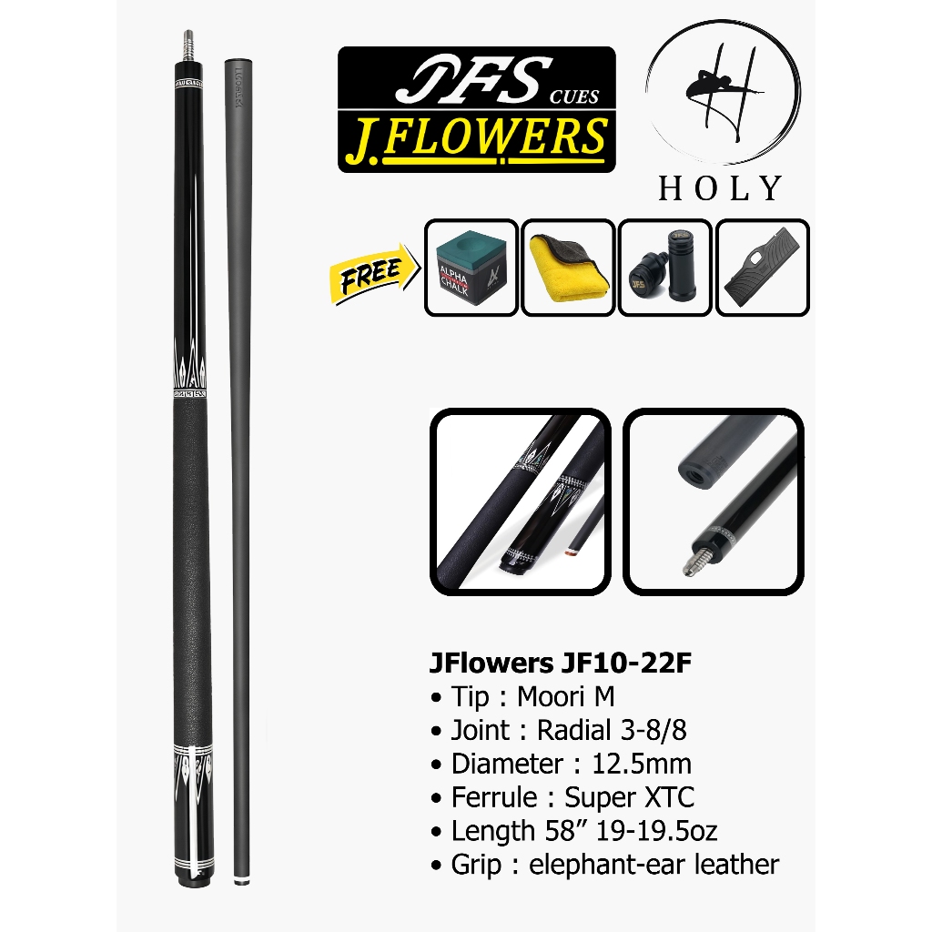 Jflowers JF10-22F | Jflowers Cue