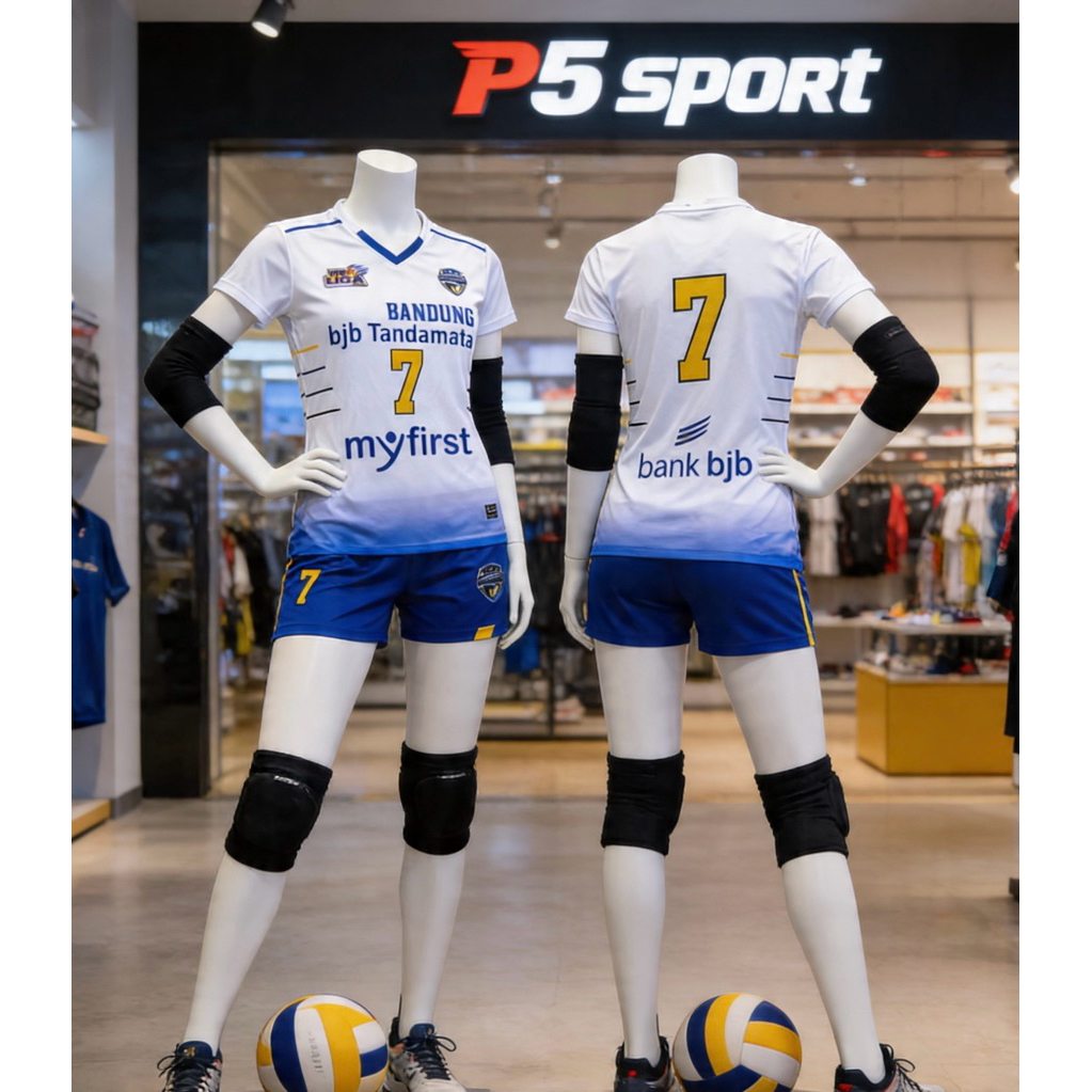 JERSEY VOLI PROLIGA BJB PUTIH WANITA