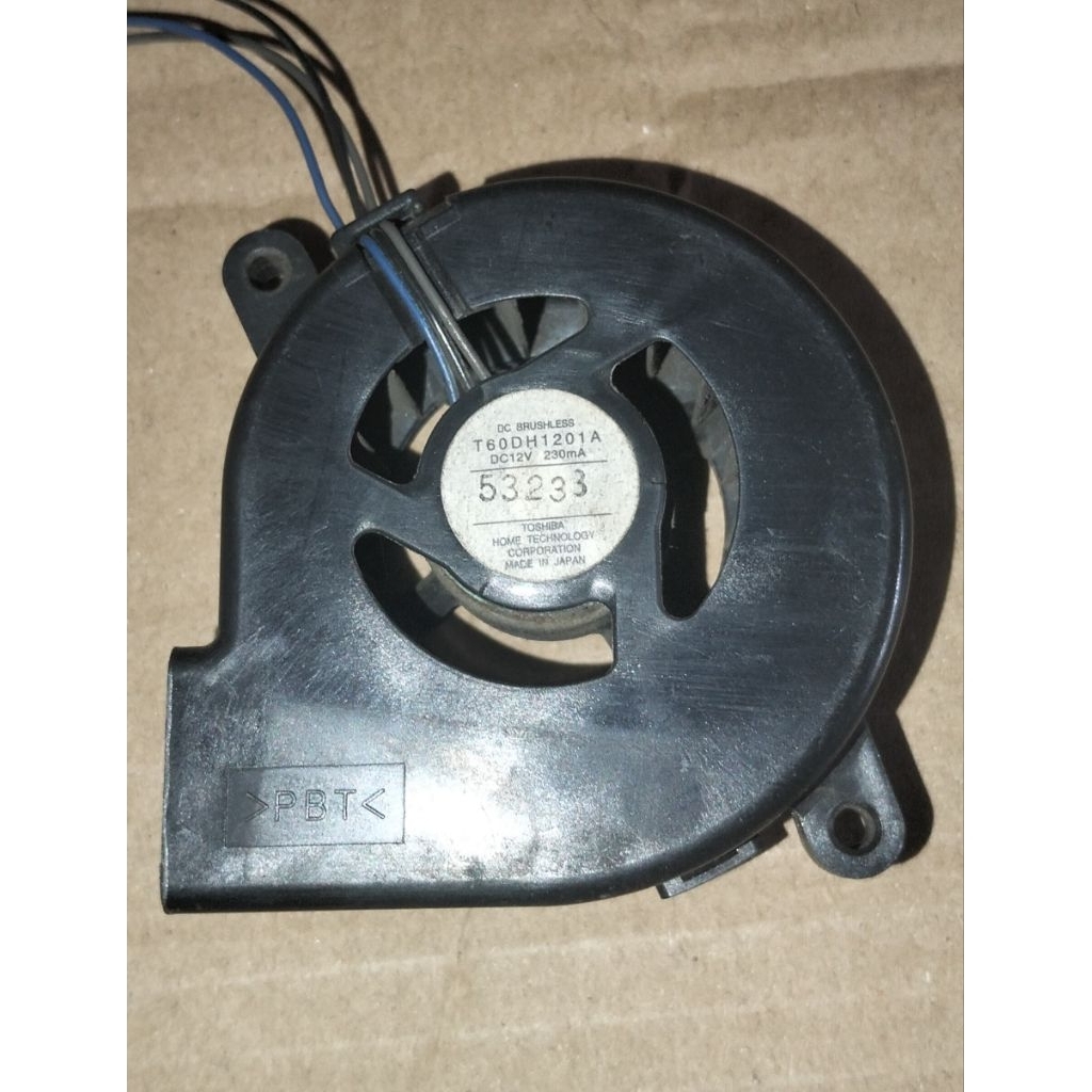 KIPAS FAN 3PIN 12V 230mA BEKAS ORI