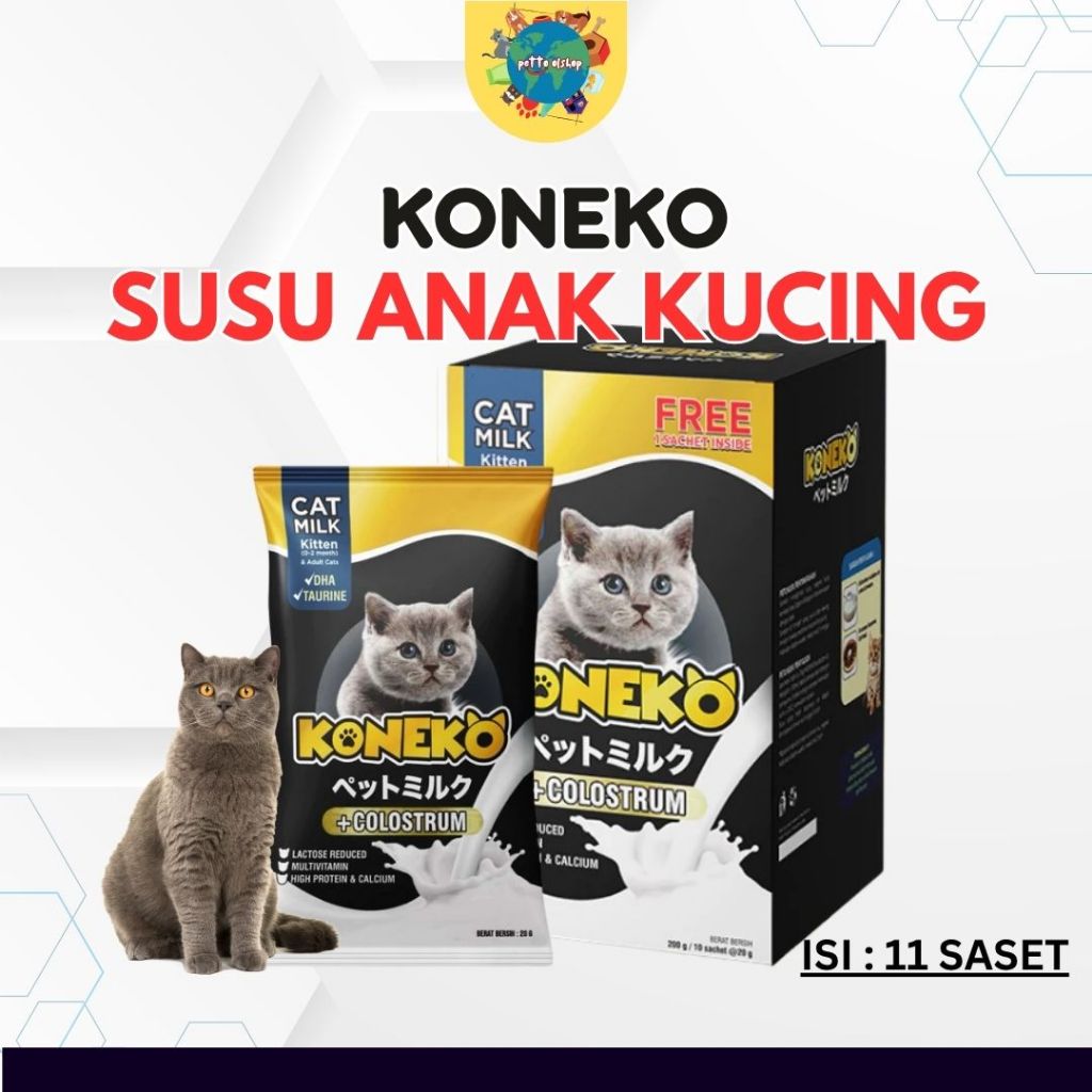 Koneko Susu Anak Kucing Susu kucing kecil