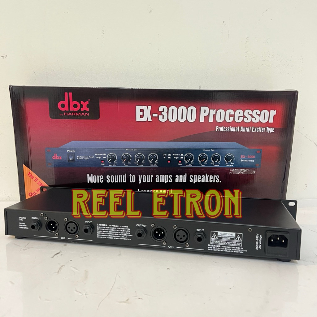 DBX EX-3000 PROCESSOR VOCAL EX-3000 EXICER UNIT DBX EX 3000 ( COD )