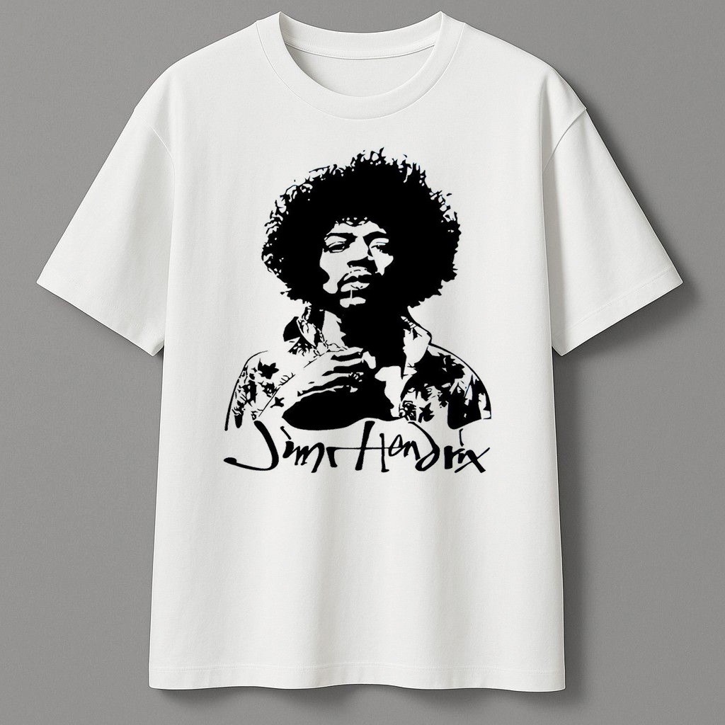 Kaos Band Vintage Jimi Hendrix|Heavy Weight