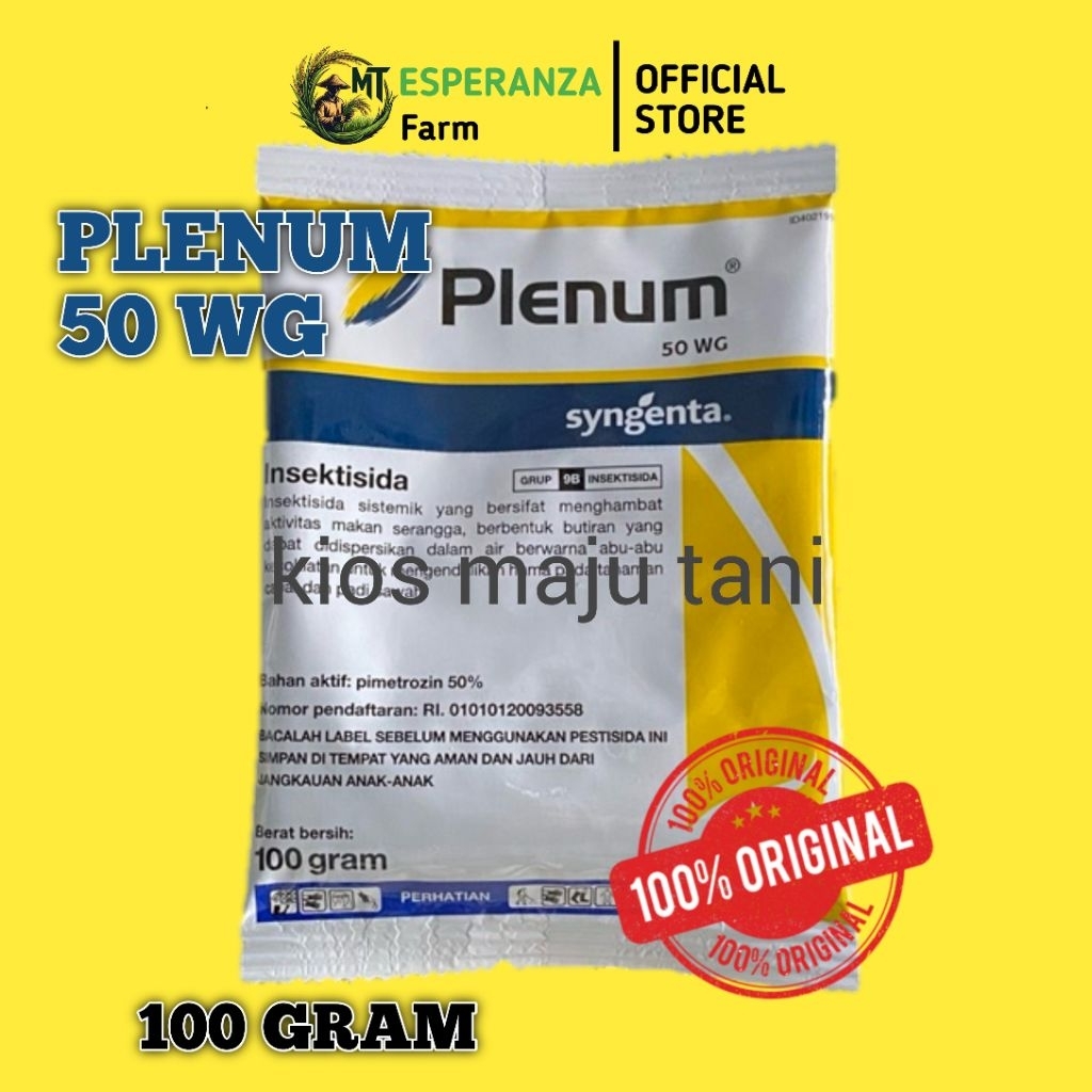 PLENUM 50WG 100GRAM INSEKTISIDA SISTEMIK -EFEKTIF UNTUK HAMA WERENG