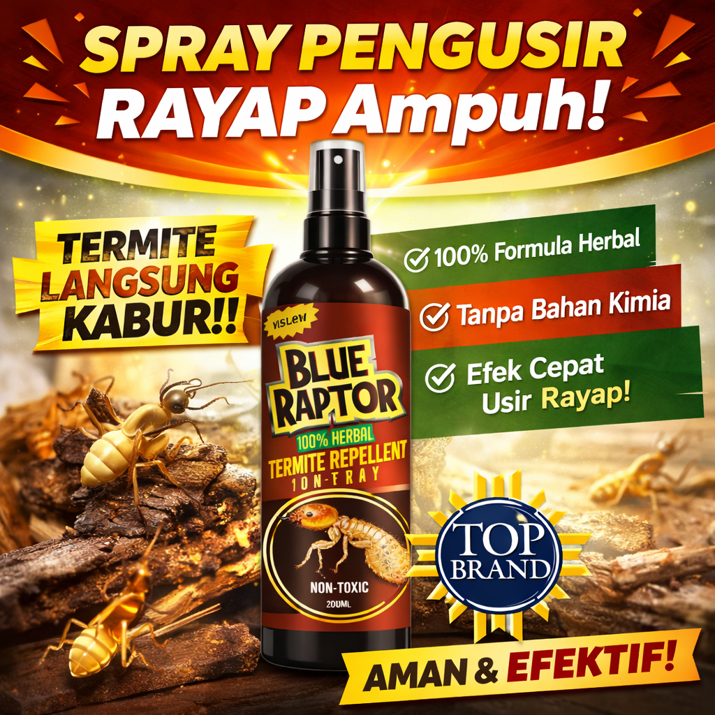 Pembasmi Rayap Kayu dan Tanah 250ml - Efektif, Ramah Lingkungan, Tidak Berbau
