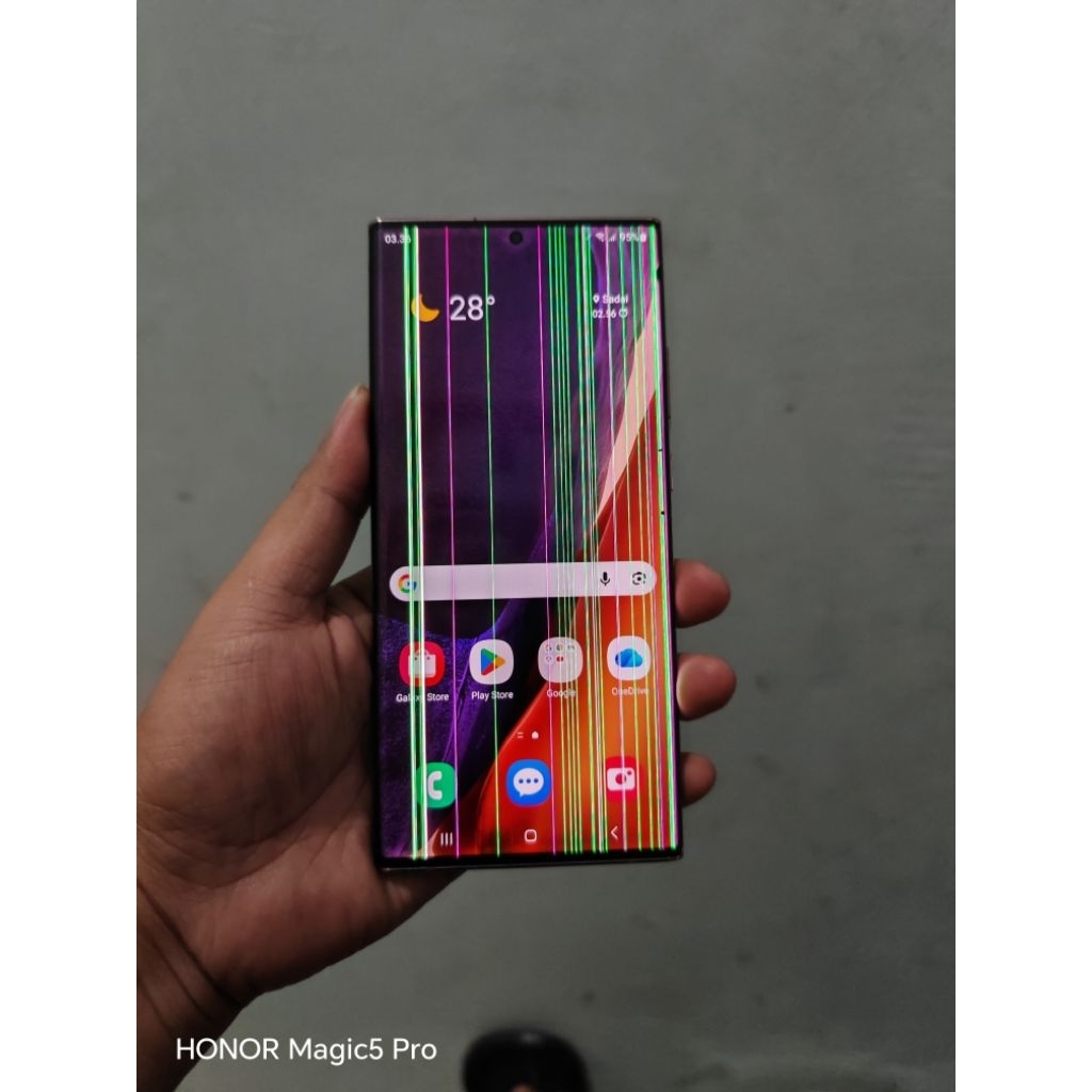 Samsung Galaxy Note 20 ultra 5G Ram 12/256gb rose gold bergaris minus pena mulus second Singapore ex