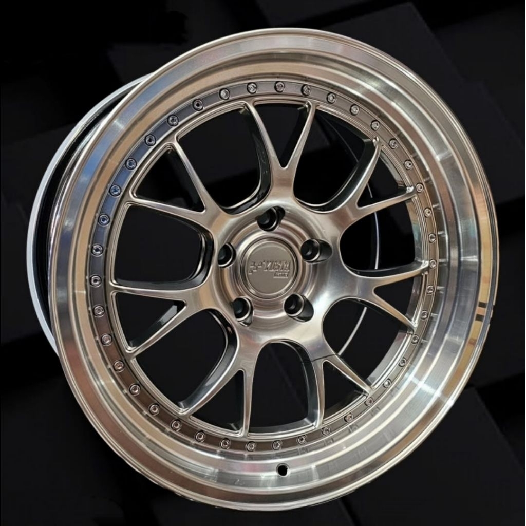 velg SSR MS3 YUSTA THAILAND r18 lebar 9,5 pcd 5x114,3 et 20 velg mobil ring 18 pnp mobil r18 reborn 