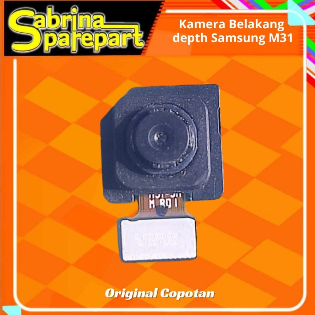 Kamera Belakang Depth Samsung M31 Second Original Copotan