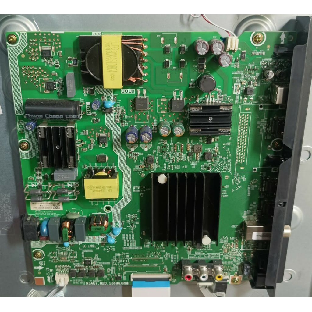MESIN MB MAINBOR MAINBOAR MAINBOARD MAINBOAR MODUL MONTHERBOARD TV POLYTRON PLD43BUG5058 43BUG5058 4