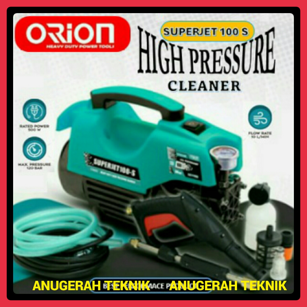 Alat steam cuci motor & mobil Jet Cleaner - Orion SUPER JET100 S Silent
