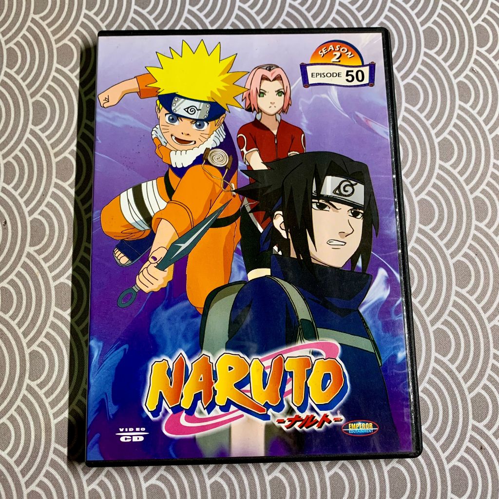 VCD Naruto Season 2 Episode 50 Original Dubbing Bahasa Indonesia | DVD VCD CD Kaset