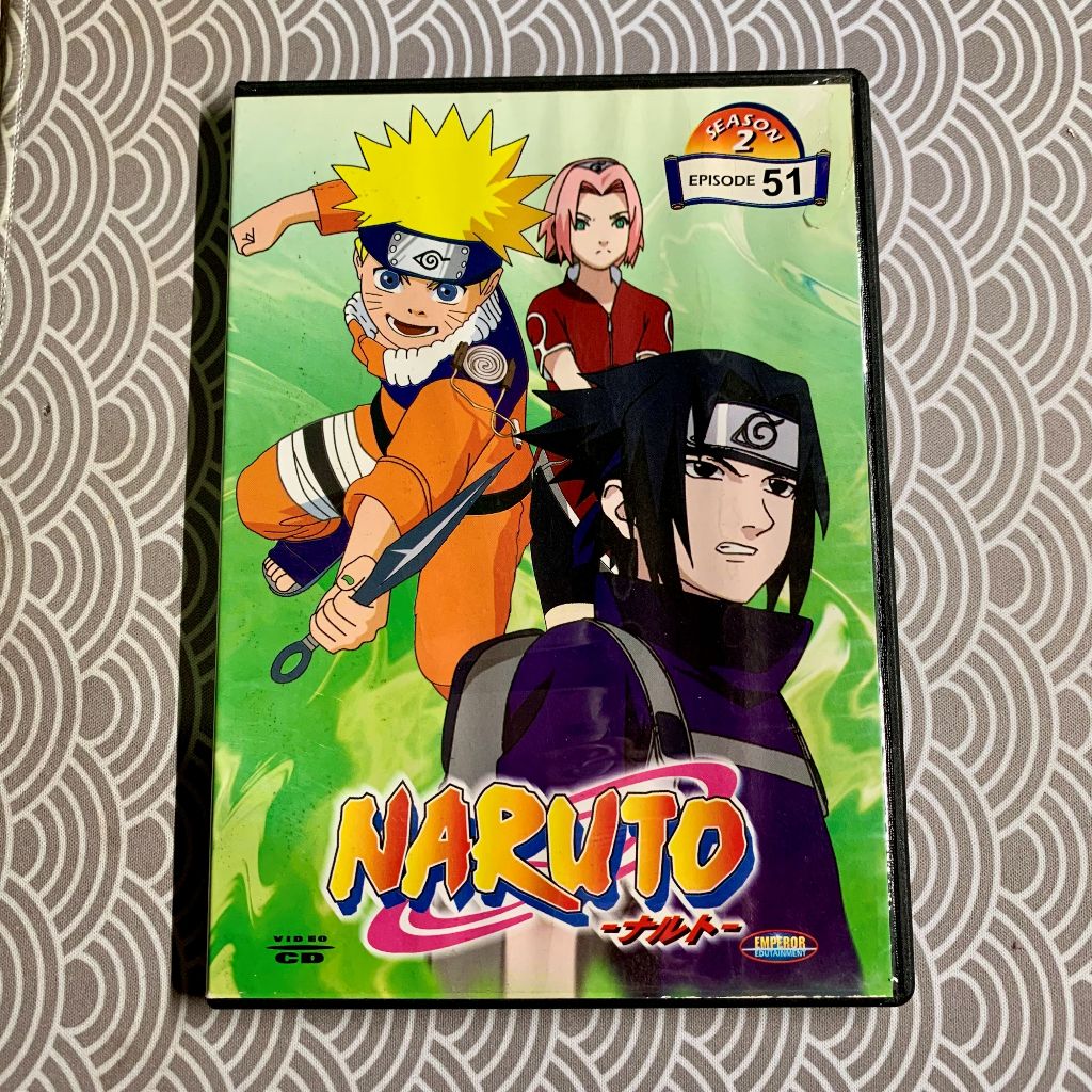VCD Naruto Season 2 Episode 51 Original Dubbing Bahasa Indonesia | DVD VCD CD Kaset