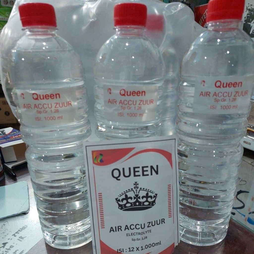 air aki keras.air accu zuur 1000ml. Queen STNDAR YUASA
