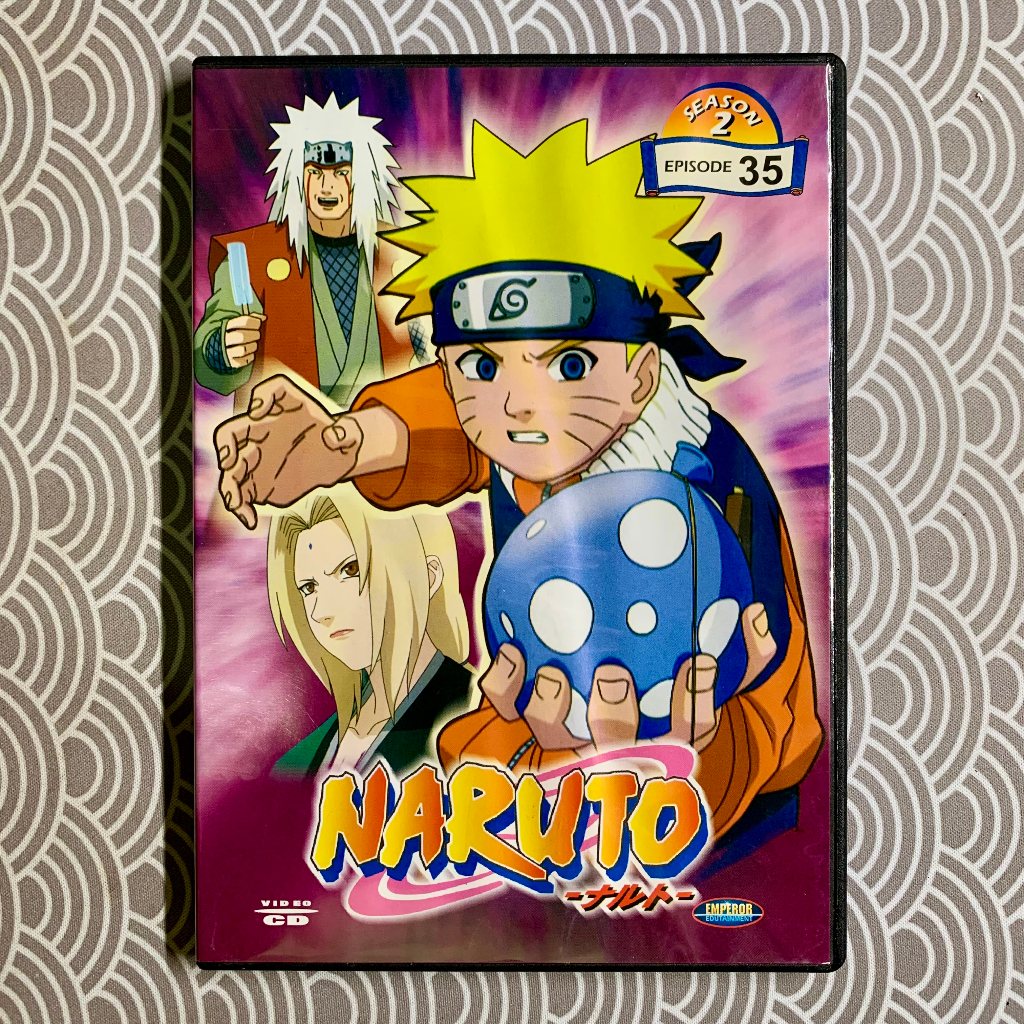 VCD Naruto Season 2 Episode 35 Original Dubbing Bahasa Indonesia | DVD VCD CD Kaset