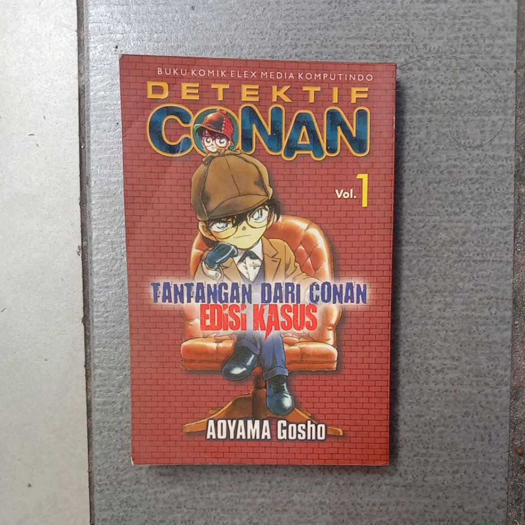 Komik Detektif Conan Tantangan dari Conan Edisi Kasus (Vol 1)