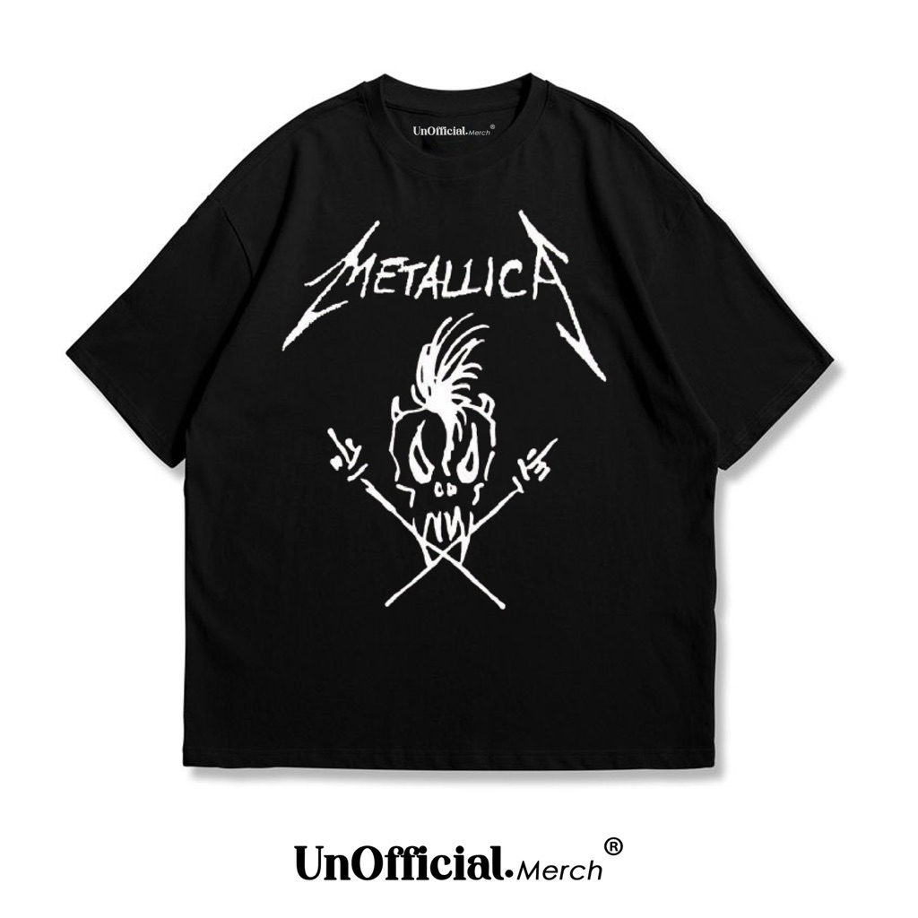 Band T-Shirt Metallica 04 | Kaos Metallica | UnOfficial