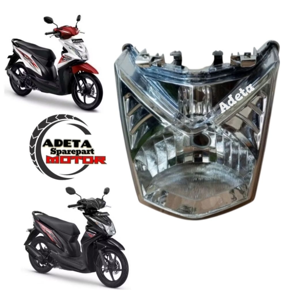 Reflektor Lampu Depan Honda Beat Fi 2012_2015 | Head Lamp Reflektor Lampu Beat FI 2012_2015