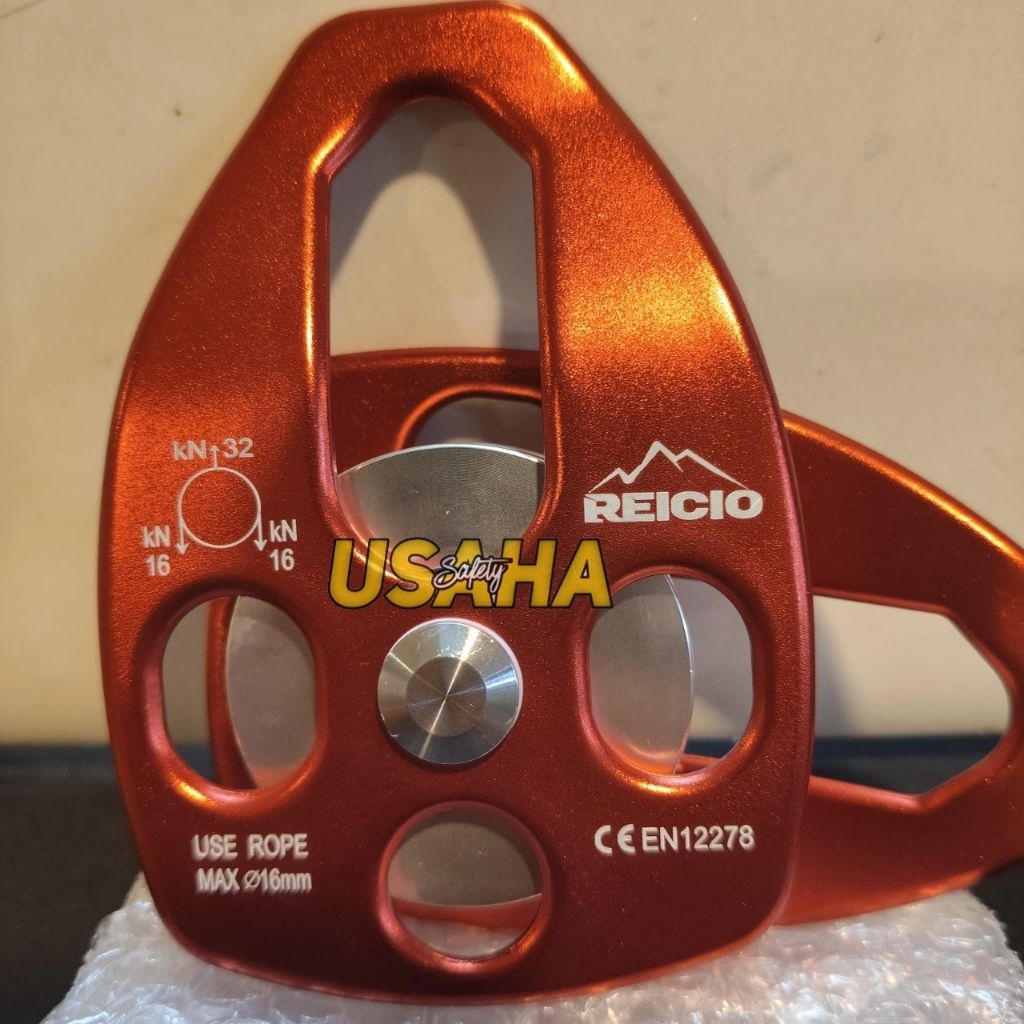 Catrol Single Pulley REICIO 32KN | Pulley REICIO Menampung Kisaran 3,2Ton Berkualitas Original
