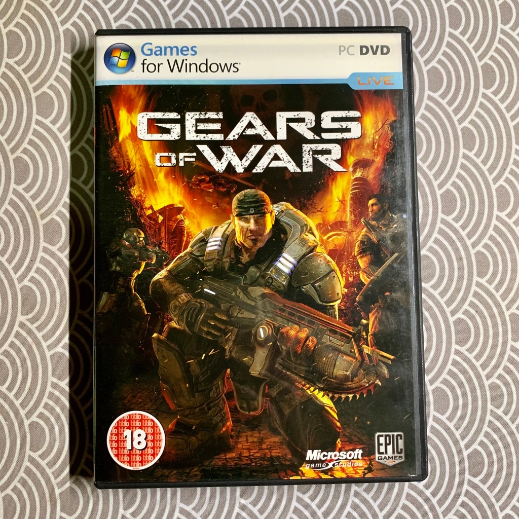 PC Game Gears of War | KASET DVD PC CD ROM GAME ORIGINAL