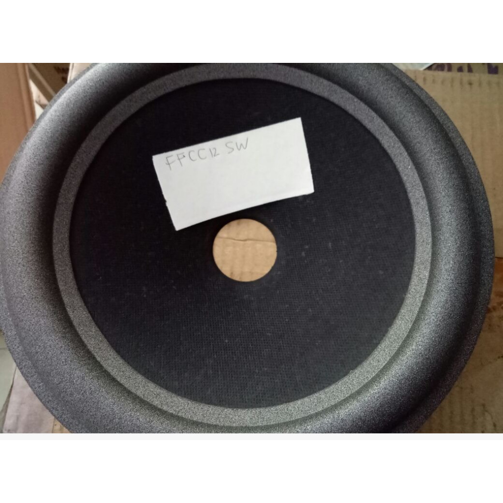Daun conus kertas speaker sub woofer wofer 12 inch tebal