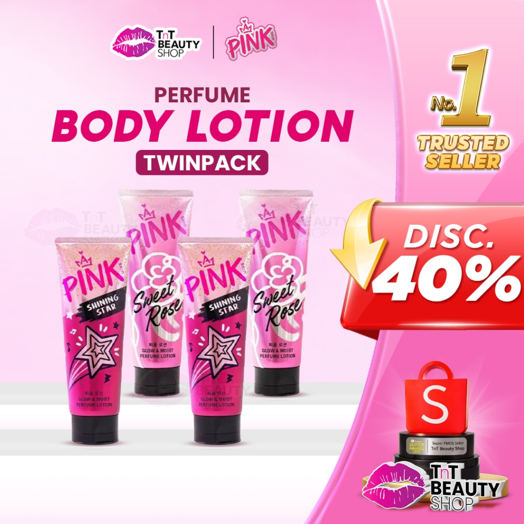 Pink Skin BlackPink Body serum Perfume Lotion 70ml Series | Shining Star | Sweet Rose | TnT Beauty S