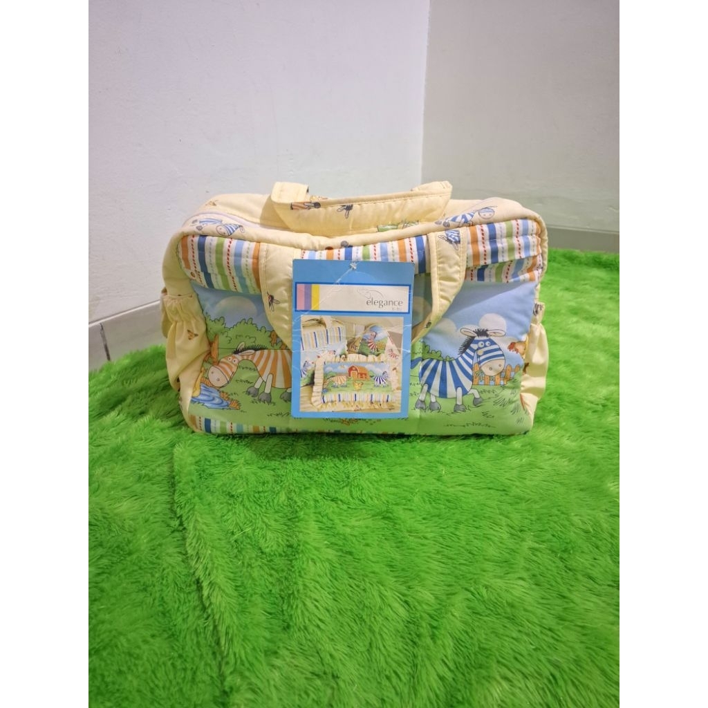 Tas Bayi Elegance Baby Diaper Bag dengan Desain Lucu dan Praktis untuk Kebutuhan Harian