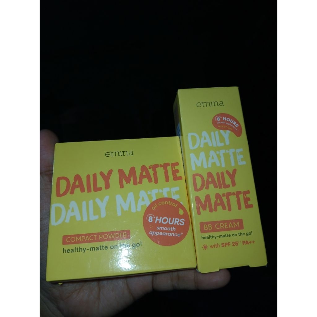 PRELOVED EMINA BB CREAM DAN BEDAK PADAT