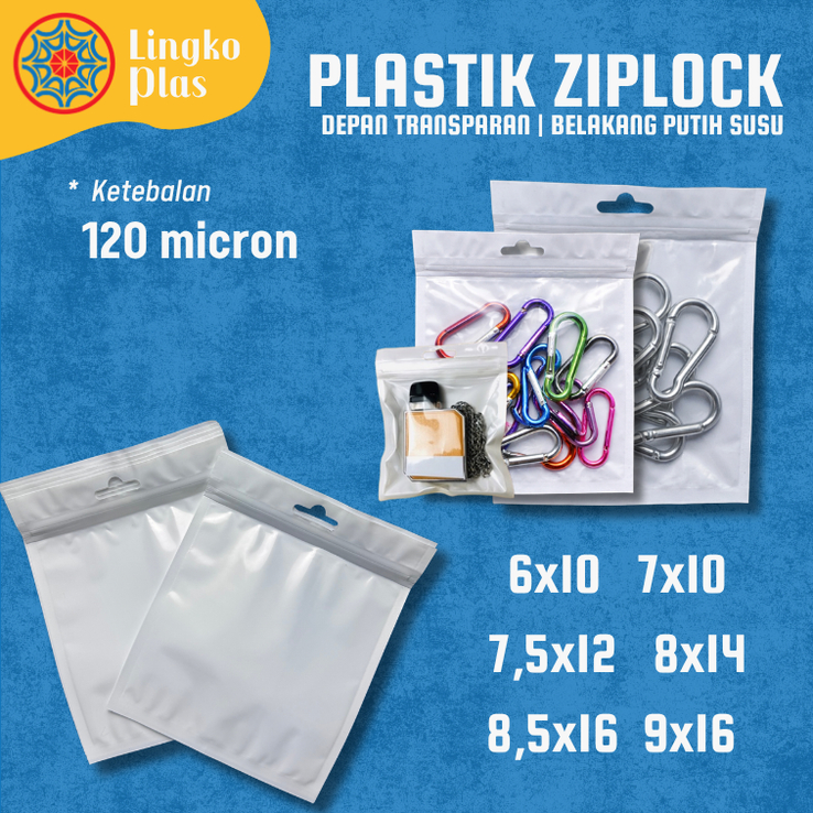 LingkoPlas - Ziplock Bag Kecil / Klip Plastik / Plastik Kemasan / Plastik Ziplock / Plastik Klip / T