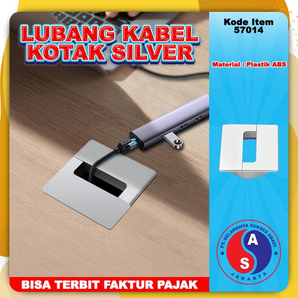 Lubang kabel kotak alumunium/lubang kabel meja kantor