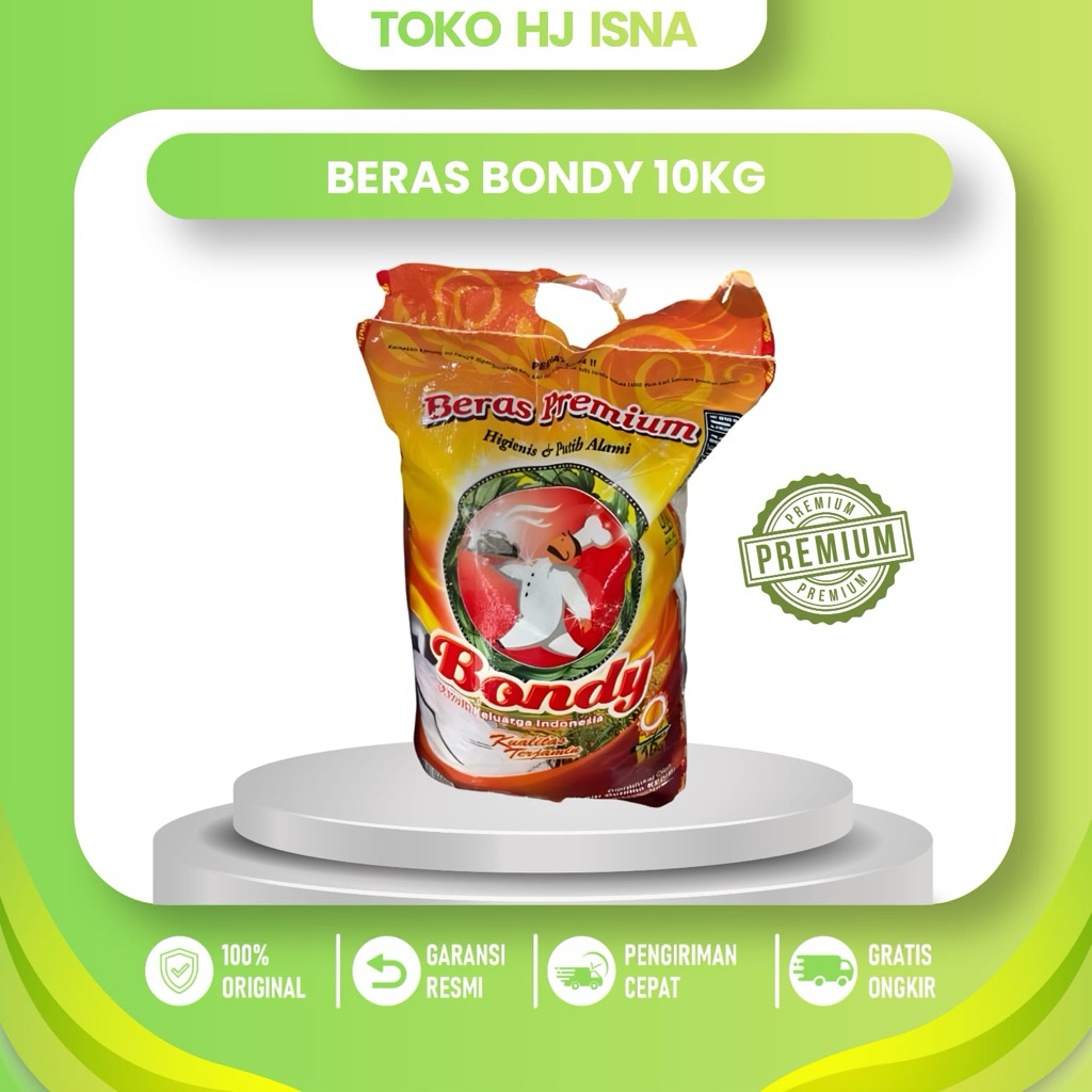 Beras Bondy 10kg - Surabaya