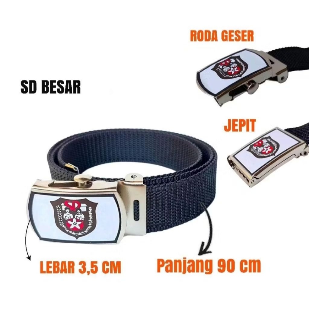 ikat pinggang/gesper anak sekolah sd smp sma pramuka mi grosir