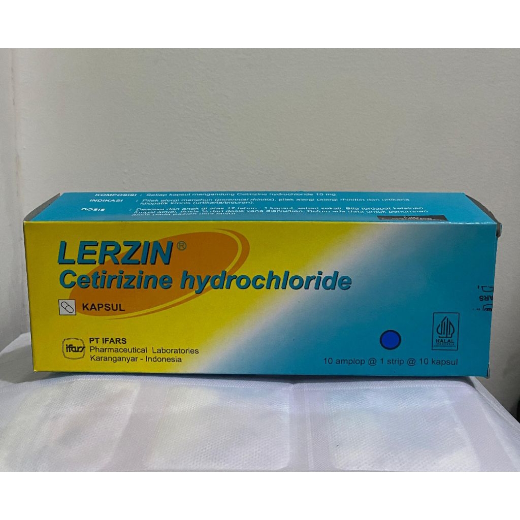 Lerzin Tablet Box 100 tablet